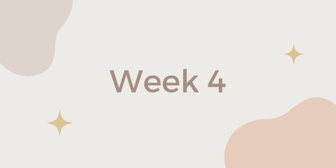 Een terugblik op week 4 tot 6