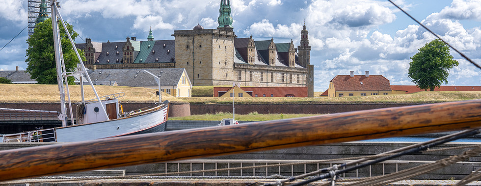 chloss Kronborg, weltweit bekannt durch Hamlet und Shakespeare