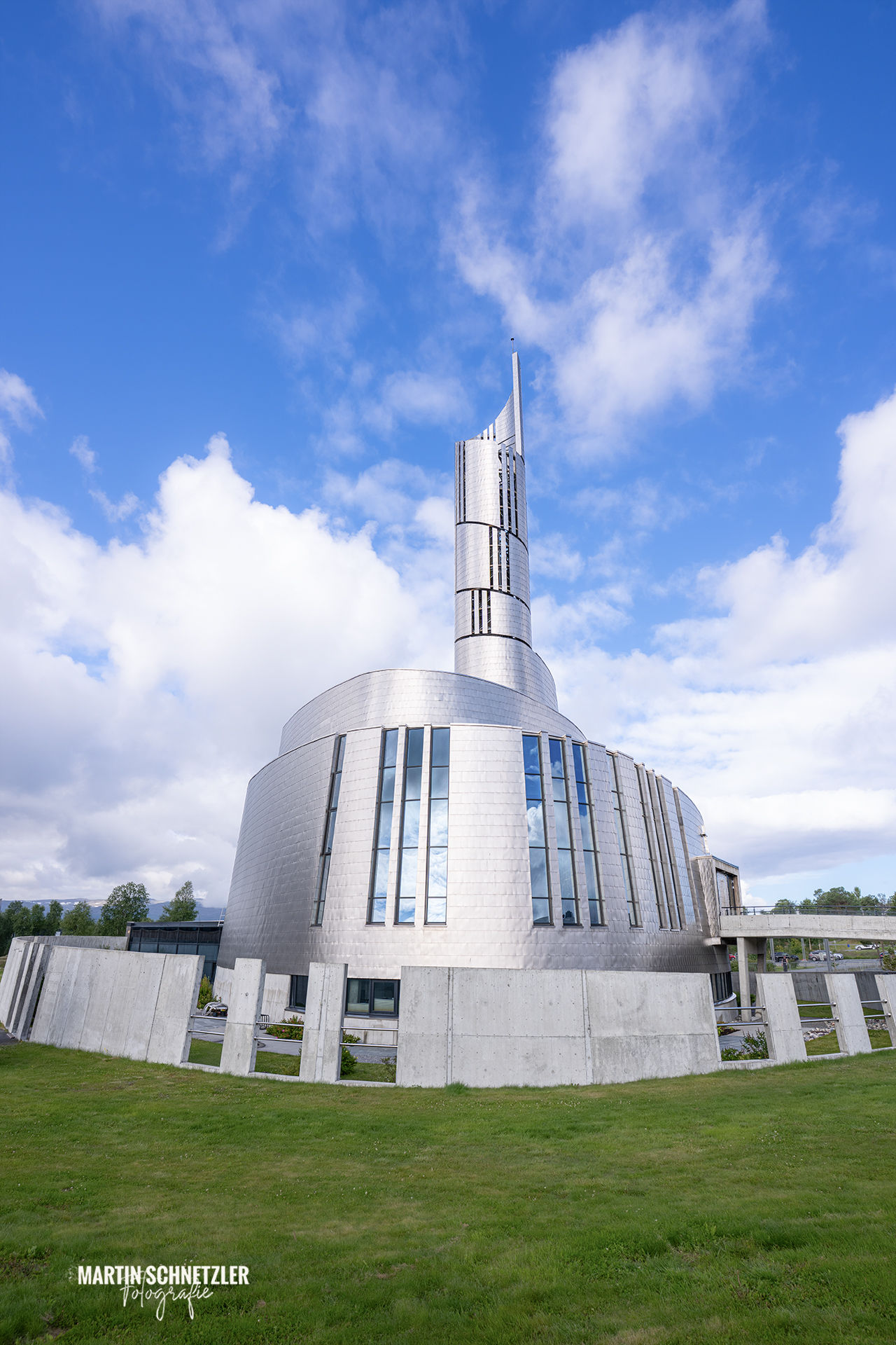 Nordlichtkathedrale Alta in Finnmark