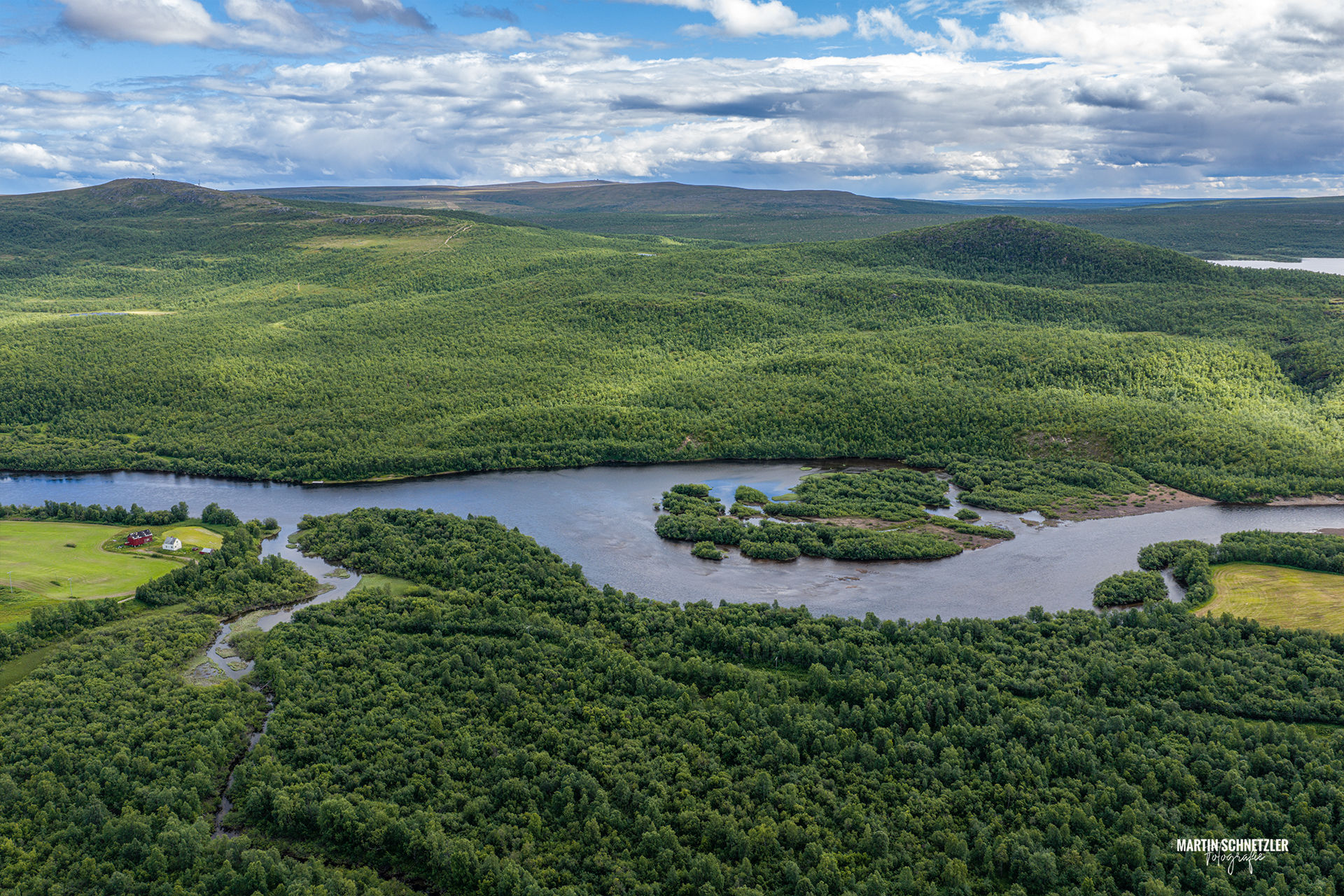 Bilder von der Fahrt Alta nach Kautokeino in Finnmark Norwegen
