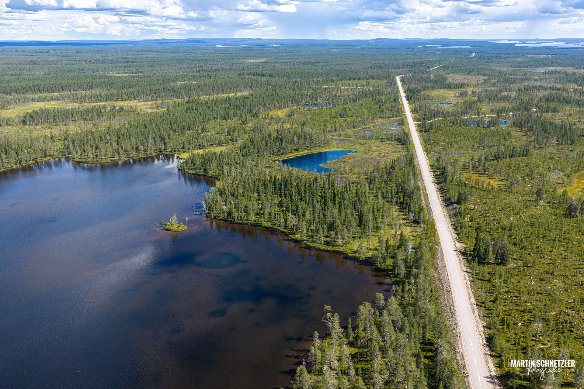 Reise Bilder von Ranua nach Juuma in Finnland