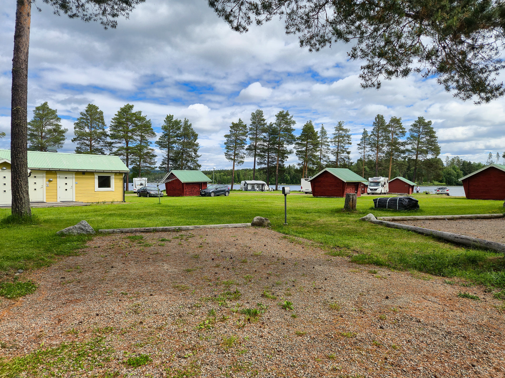 Gällö und der Campingplatz Viking Schweden