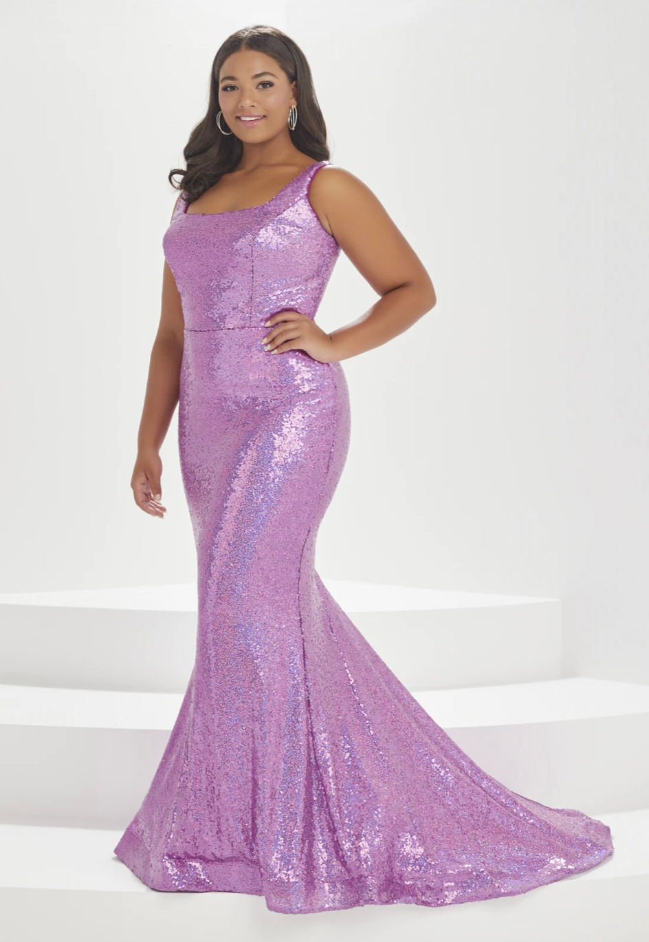 House Of Wu Sequin Long Formal Dress & Prom Dress