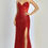 Thumbnail: Sequin & Mesh Strapless Long Formal Dress & Prom Dress 