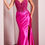 Thumbnail: Stretch Glitter Satin Long Formal Dress & Prom Dresses 