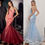 Thumbnail: Glitter Mermaid Long Formal Gown & Prom Gown 