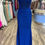 Thumbnail: Stretch Glitter With Sheer Embellished Bodice Long Formal Dress & Prom Dress