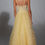 Thumbnail: Alyce Paris Ruffled Corset Bodice Long Formal Dress & Prom Dress