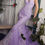 Thumbnail: Fitted Glitter & Tulle Mermaid Long Formal Dress & Prom Dress 
