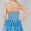 Thumbnail: One Shoulder Corset Bodice Glitter Layered Short Formal Dress & Homecoming Dress