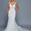 Thumbnail: New With Tags Beaded & Lace With Court Train Wedding Gown 