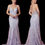 Thumbnail: Lilac Diamanté Detail Formal Dress & Prom Dress