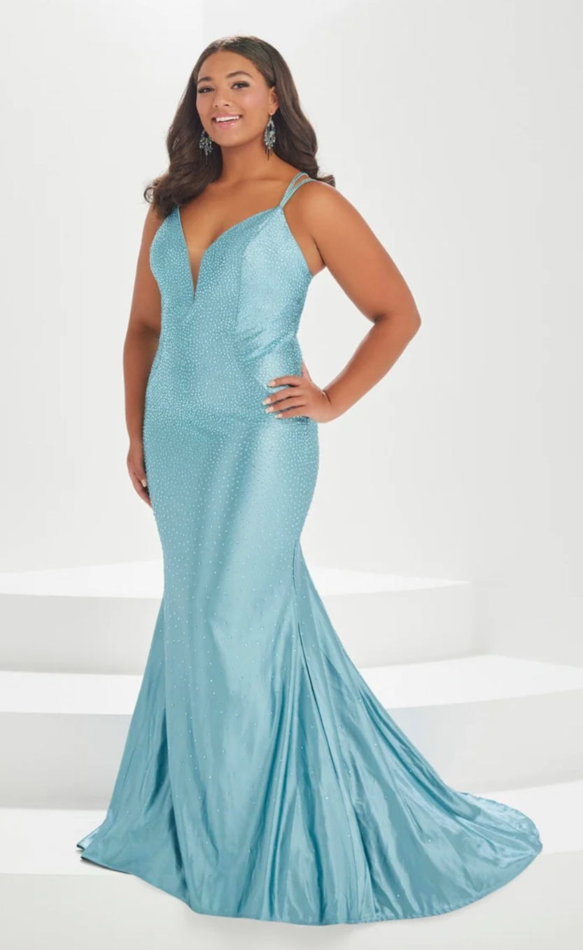 House of Wu Hot Stone Long Formal Dress & Prom Dress