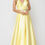 Thumbnail: Mikado Fabric Long Formal Dress & Prom Dress With Pockets 