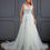 Thumbnail: Romantic Bridals Ivory/Mint With 3D Florals Wedding Gown 