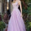 Thumbnail: Tulle Fit & Flare Long Formal Dress & Prom Dress