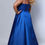 Thumbnail: Tease Prom Light Satin With Pockets Long Formal Dress & Prom Dress