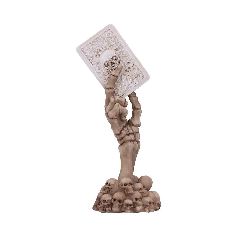 Thumbnail: ACE UP YOUR SLEEVE SKULL ORNAMENT
