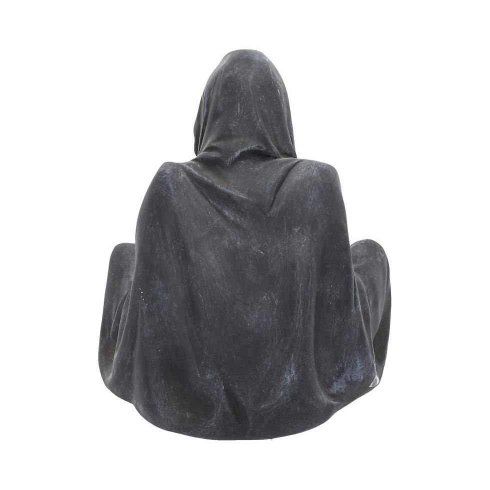 Thumbnail: GRIM REAPER FINAL FLAME 16CM TEALIGHT HOLDER