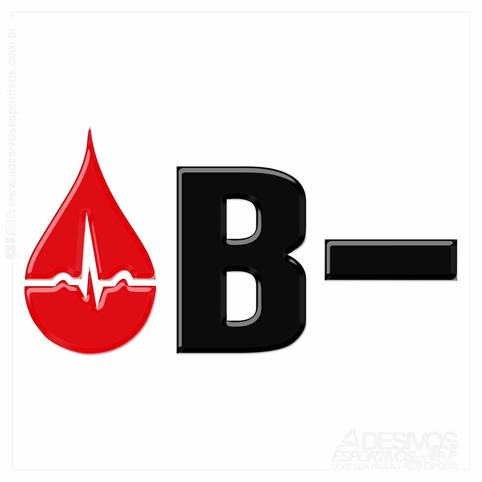 Adesivos Emblema Gota Tipo Sanguíneo B- Bike Capacete Moto Carro Resinado3D