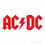 Miniatura: Adesivo Emblema AC/DC Resinado 3D