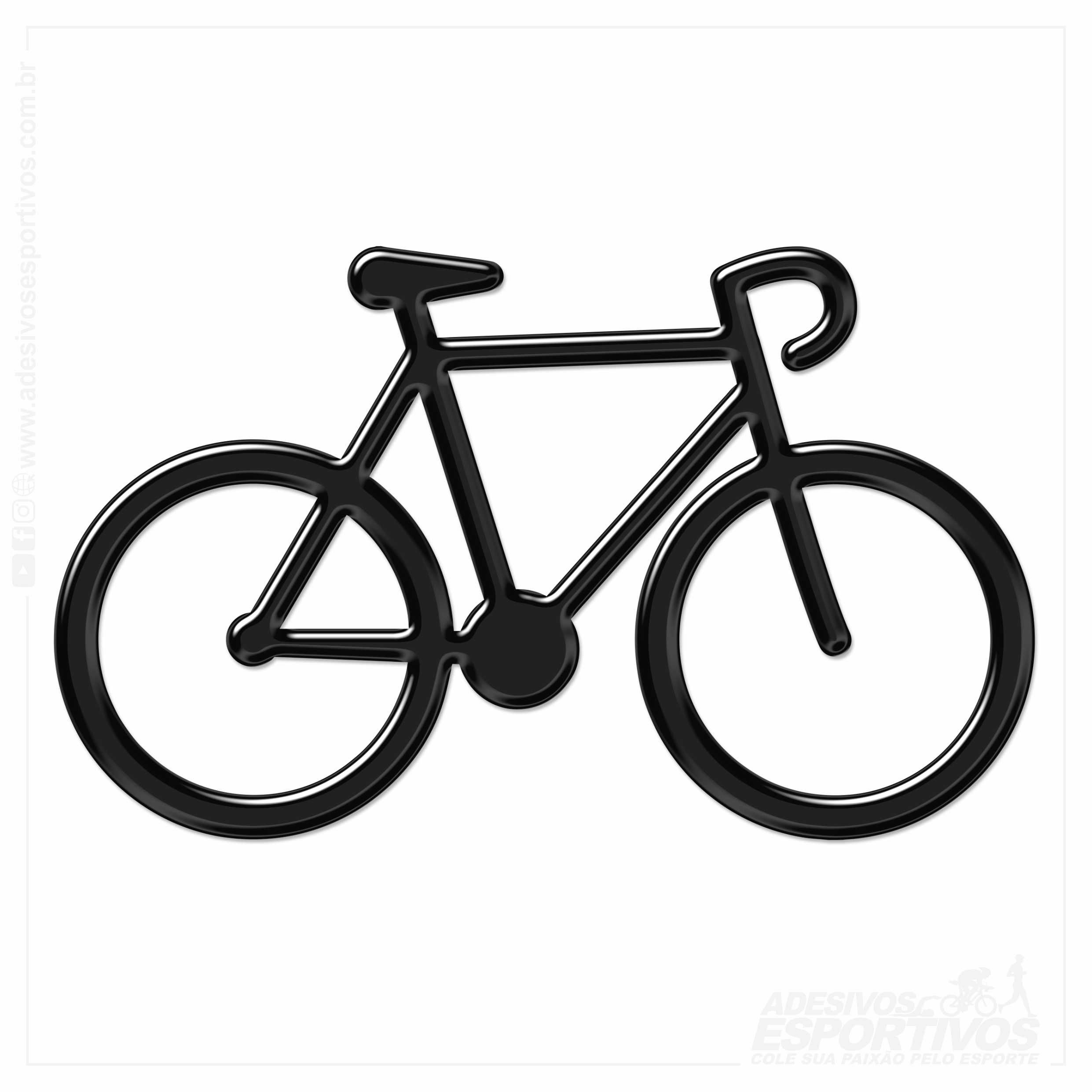 Adesivo Emblema Bike Speed Magrela Resinado 3D