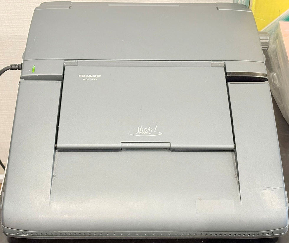 サムネイル： WD-X800_箱入りフルセット　SHARP（シャープ）