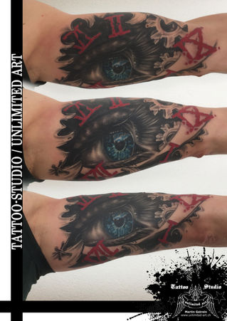 Realistisches Auge Tattoo  / Realistic Eye Tattoo