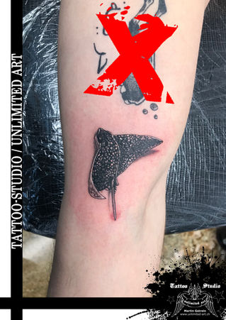Stachelrochen Tattoo // Stingray Tattoo