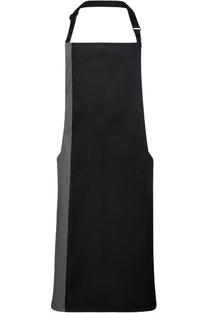 Thumbnail: PR162 - Tablier à bavette bicolore