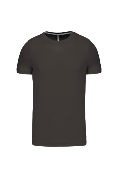 Thumbnail: K356 - T-shirt col rond manches courtes homme