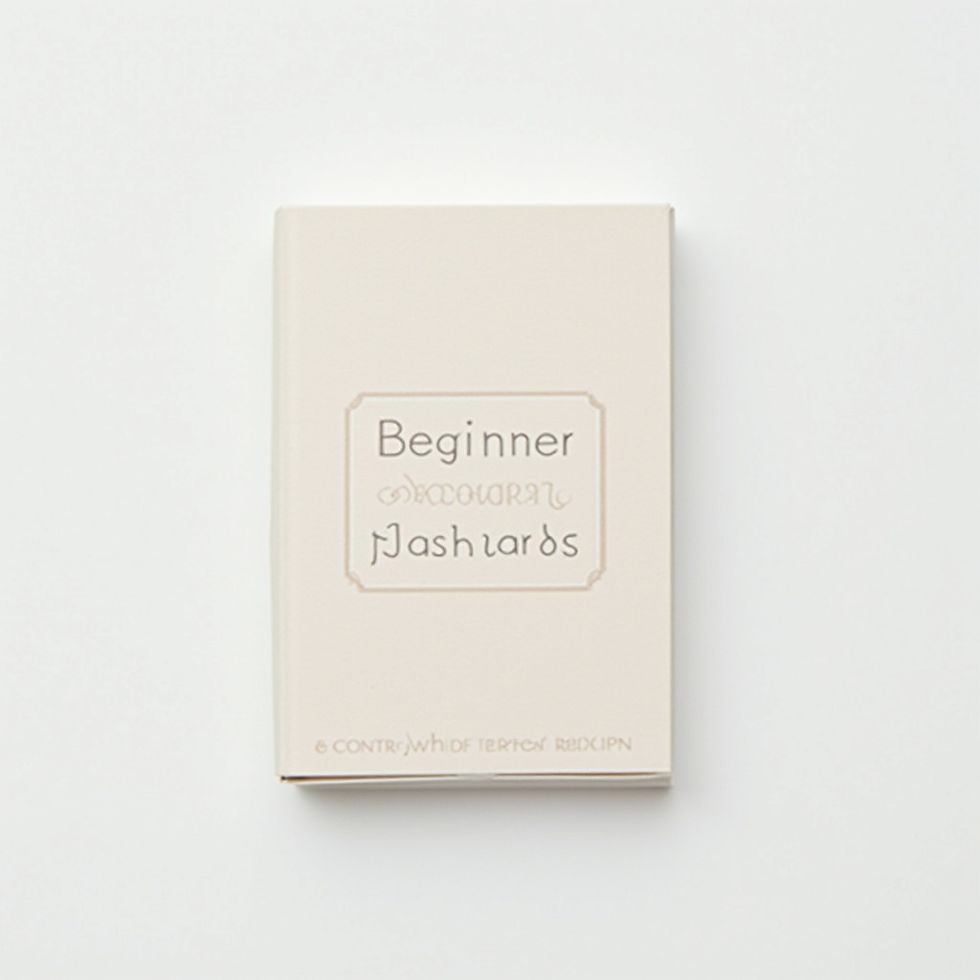 Beginner Vocabulary Flashcards