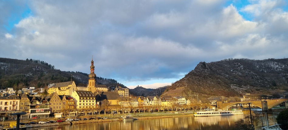 Blick auf Cochem im Januar 2026
