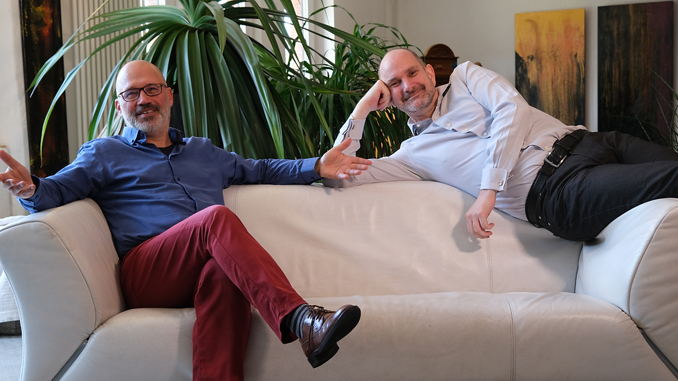 Dr. Andreas M. Walker und Lutz Langhoff. PERMA-Speech. Positive Psychologie.png