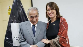 Instituto Nacional de Ciencias Neurológica rindio homenaje ¡Siempre al servicio! A Médico de 100 añ