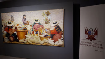 Consulado General del Perú en San Pablo Inaugura Exposición en Homenaje Póstumo al Pintor Peruano Hu