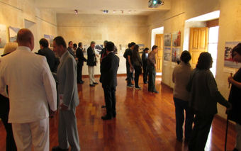 Inauguración en Arequipa de exposición por el XXX aniversario del Perú en la Antártida