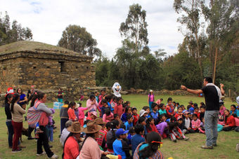 Dirección Desconcentrada de Cultura de Áncash realizó actividad de integración en Sitio Arqueológico