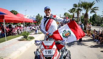¡Orgullo peruano! Alexis Hernández se ubicó en el tercer lugar de la cuarta etapa del Rally Dakar