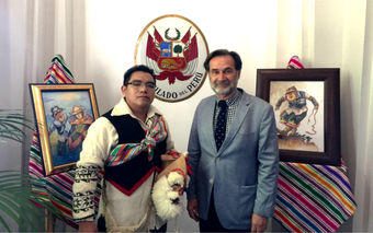 Inauguran exposición de pintura “Jauja: El Sentir de los Pueblos” en Sevilla