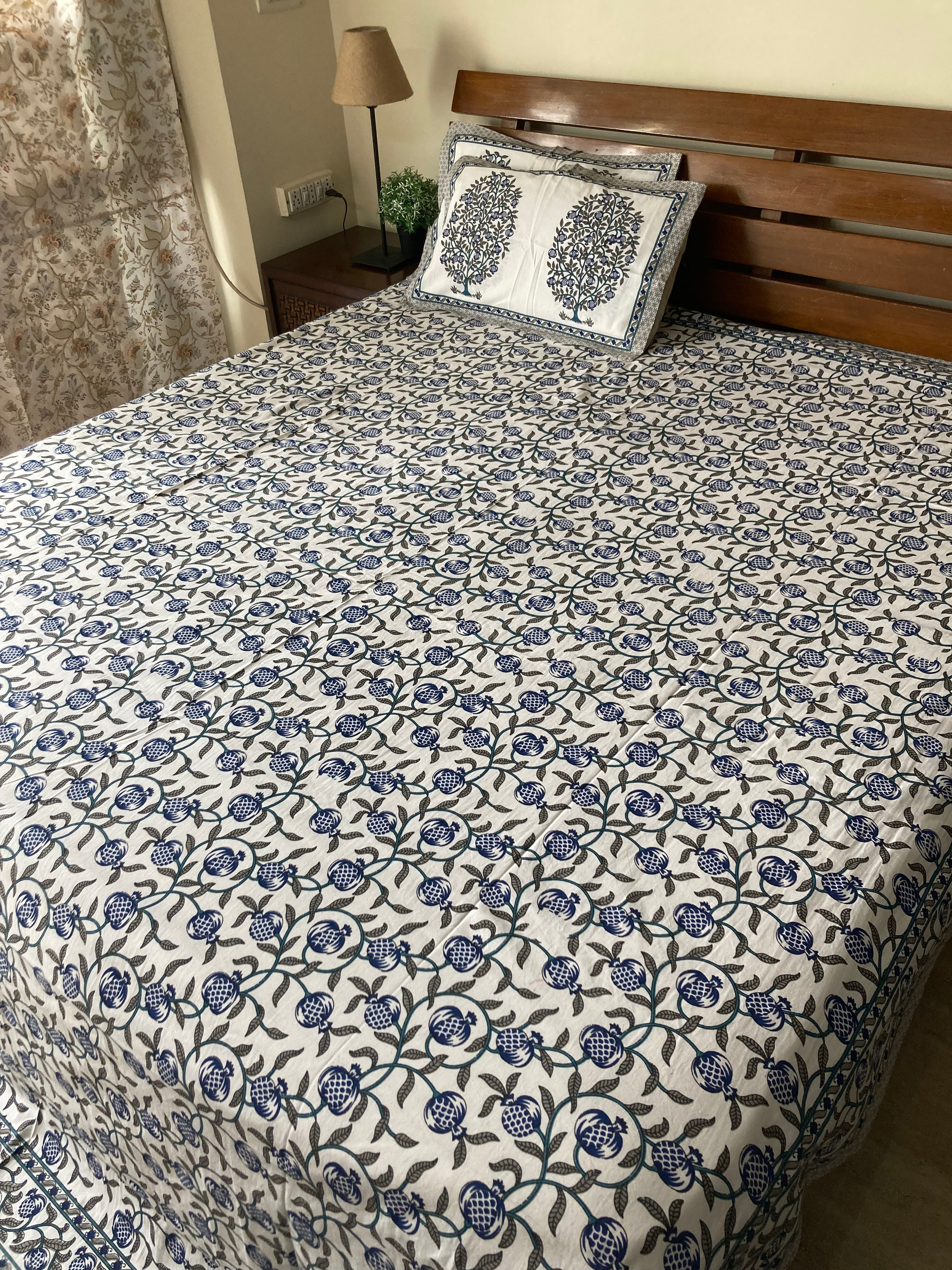 All over Printed Cotton Bedsheet
