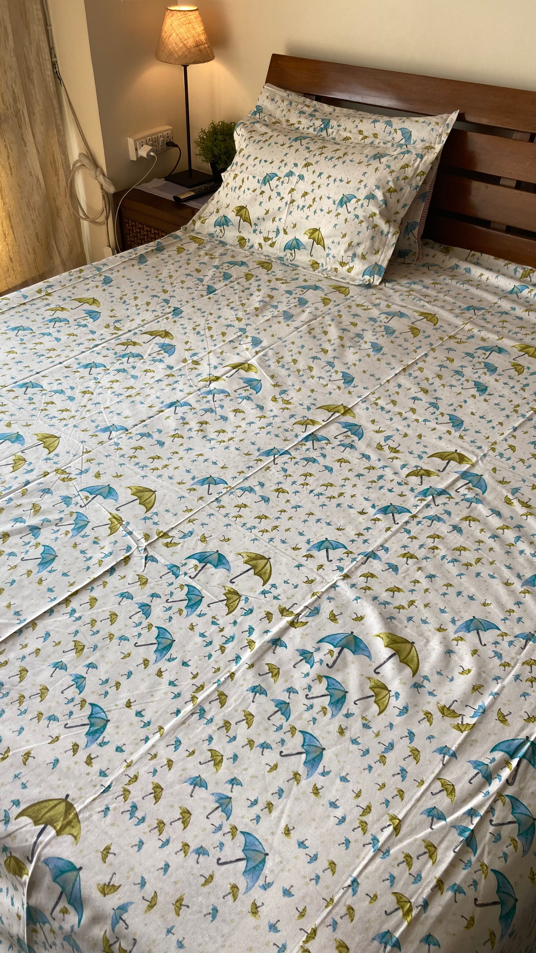All over Printed Cotton Bedsheet