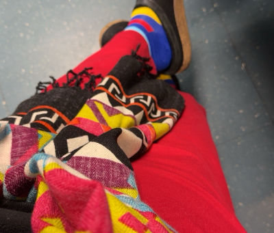 Wear the red pants!!