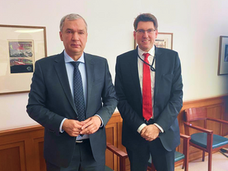Pavel Latushka held a working visit to Germany