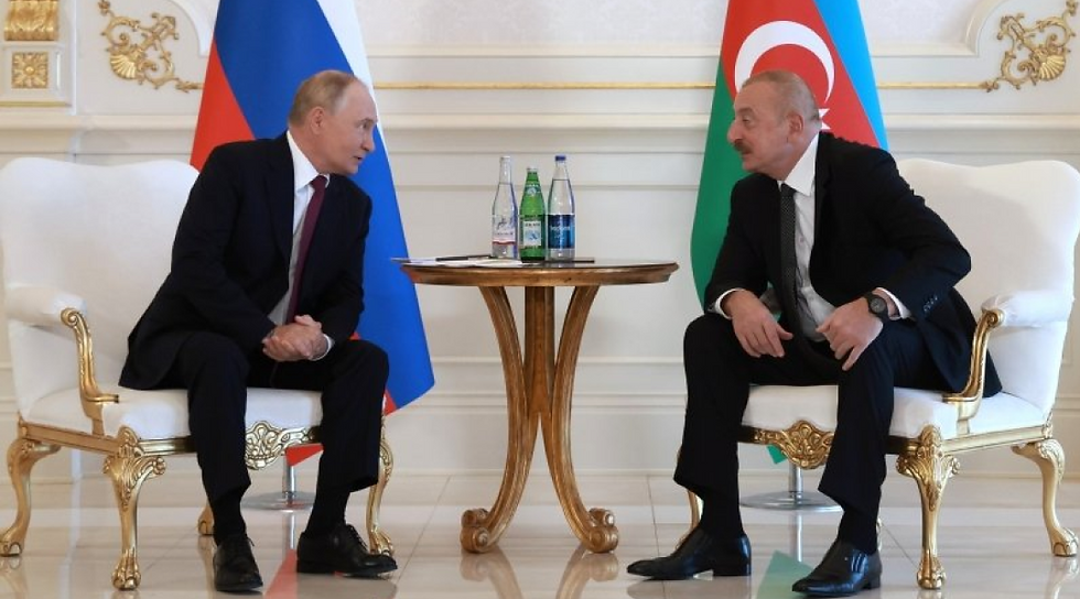 V. Putin and I. Aliyev Photo: Kremlin.ru