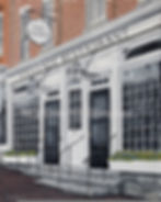 The Village Restaurant Litchfield CT Oil Painting and prints