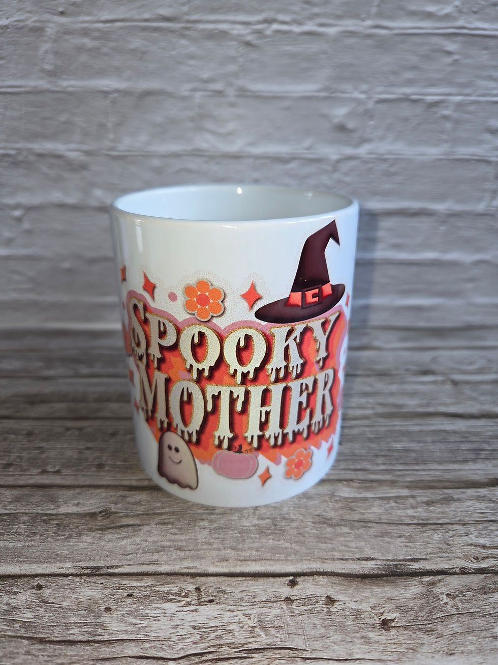 Thumbnail: Spooky mother mug 