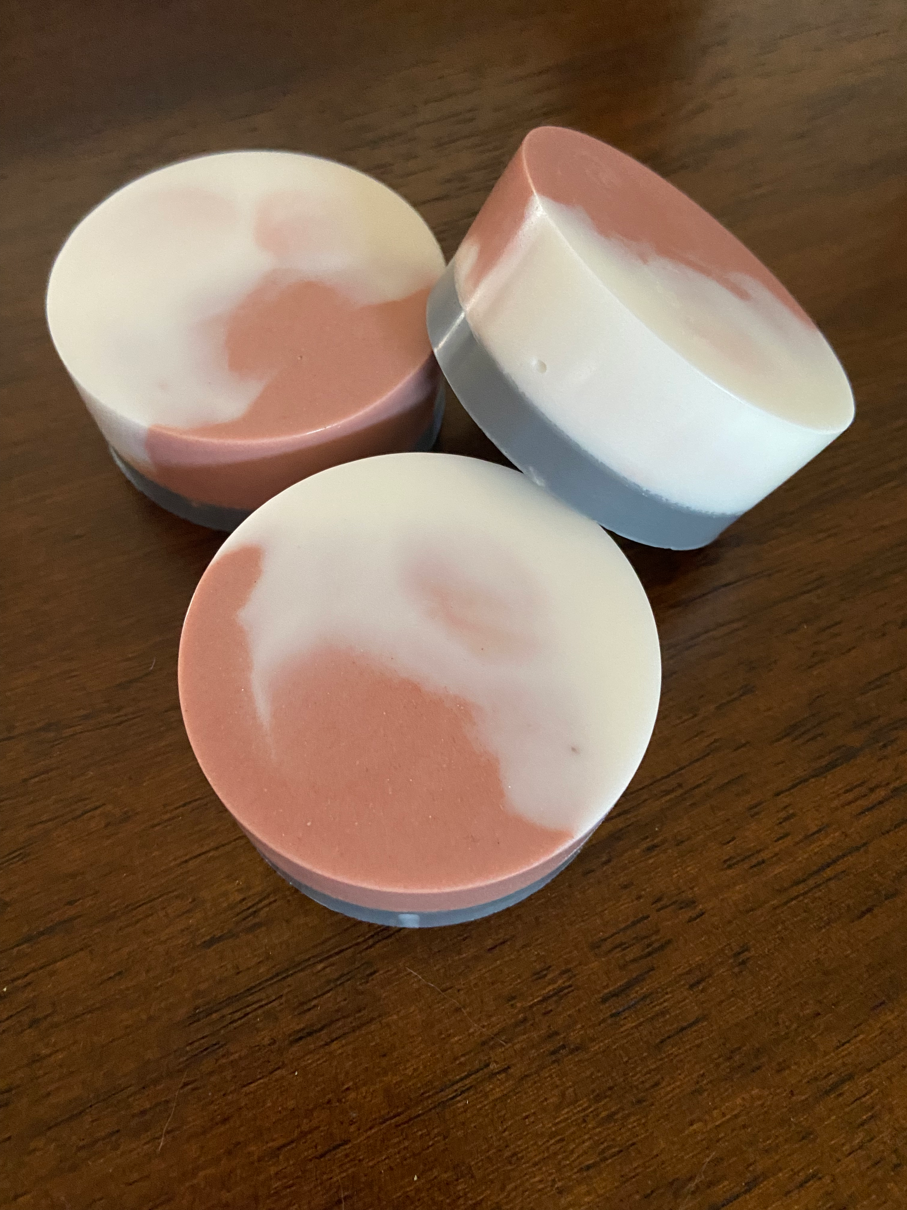 Pink clay and charcoal spa bar