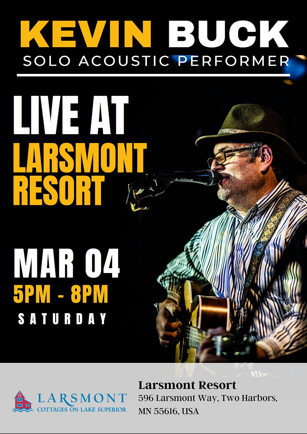 Kevin Buck Live at Larsmont Resort