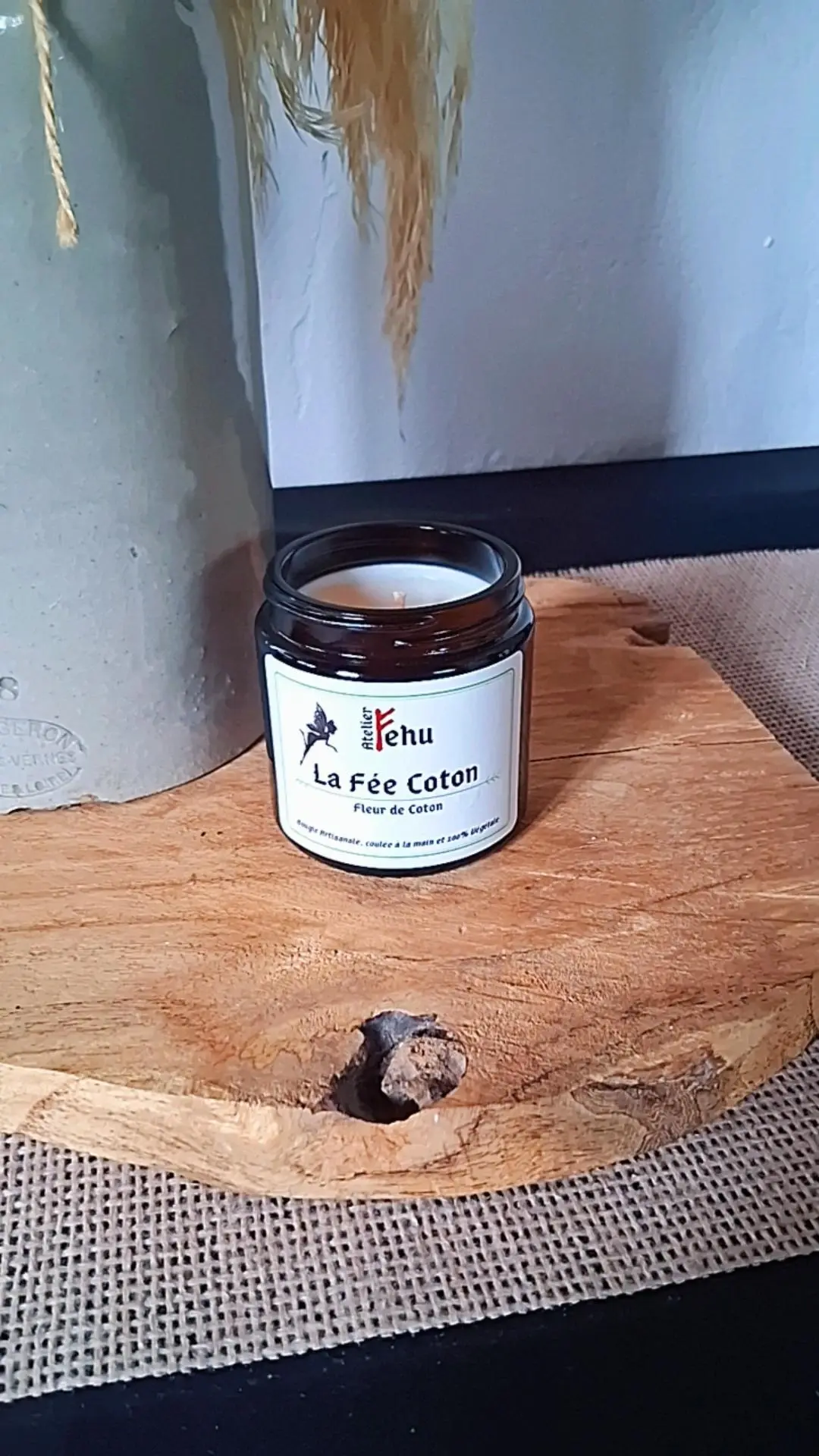 Bougie La fée coton